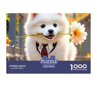 Dog Puzzle 1000 Pezzi Relax Cute Pet - Ideale Per Meditazione E Mindfulness, Alta Definizione, Giochi Da Tavolo - 70x50cm/1000pcs