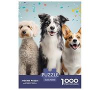 Dog Puzzle 1000 Pezzi Relax Cute Pet - Ideale Per Meditazione E Mindfulness, Alta Definizione, Giochi Da Tavolo - 70x50cm/1000pcs