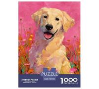 Dog Puzzle 1000 Pezzi Relax Cute Pet - Ideale Per Meditazione E Mindfulness, Alta Definizione, Giochi Da Tavolo - 70x50cm/1000pcs