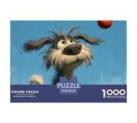 Dog Puzzle 1000 Pezzi Relax Cute Pet - Ideale Per Meditazione E Mindfulness, Alta Definizione, Giochi Da Tavolo - 38x26cm/1000pcs