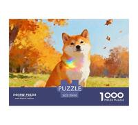Dog, Puzzle Da 1000 Pezzi, Immagini Splendide E Raffinate, Perfetto Per Incorniciare, Adatto Dai 12 Anni, Painted Style Animal, 70x50cm/1000pcs