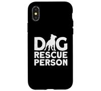 Dog Rescue Person - Rifugio per animali attivista per i diritti degli animali Custodia per iPhone X/XS