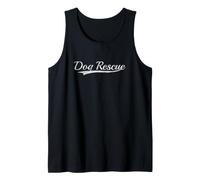 Dog Rescue Vintage Varsity Retro Graphic Aesthetic Canotta