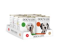 Dog´s Love Adult 12 x 800 g Alimento umido per cane - Mix: Manzo, Agnello, Pollo, Selvaggina, Pesce, Tacchino