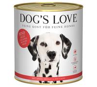 Dog´s Love Adult 6 x 800 g Alimento umido per cane - Manzo