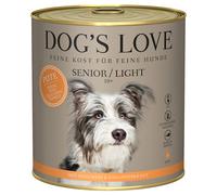 Dog´s Love Senior/Light 24 x 800 g Alimento umido per cane - Tacchino