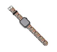 Dog Selfie - Cinturino compatibile con iWatch, morbido e divertente, 38 mm/40 mm, 42 mm/44 mm, 38mm/40mm, Silicone, Nessuna pietra preziosa