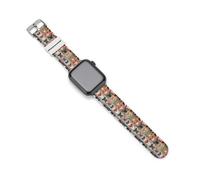 Dog Selfie - Cinturino compatibile con iWatch, morbido e divertente, 38 mm/40 mm, 42 mm/44 mm, 38mm/40mm, Silicone, Nessuna pietra preziosa