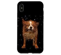 Dog Shaking s Shaggy Pup Shake s Drip Dry Dog Custodia per iPhone XS Max