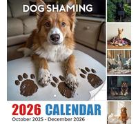 Dog Shaming Calendar 2026: Hilarious confessions and lovable blunders to brighten your months | Kalender Calendario Calendrier