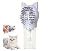 Dog Shampoo Brush with Soap Dispenser - Bottle Silicone Scrubber | Dog Shampoo Scrubber for Indoor Home Shower Cats Puppies Cleaning Care
