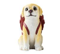 Dog Shaped Pen Holder, Dog Sculpture Organizer, Desk Organizer Dog Sculpture, Desk Accessories Dog Sculpture, Dog Sculpture Desk Decoration, Sturdy Dog Sculpture Desk Organizer With Backpack For Table