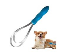 Dog Shedding Brush Double Sided Grooming Tool Pet Grooming Brush | Double Loop Pet Grooming Brush for Indoor Home Bath Shower Salon Kennel Shelter