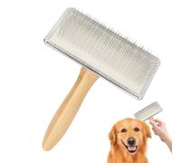 Dog Shedding Brush, Pet Deshedder Brush for Dogs, Undercoat Rake Grooming Tool, Dematting Comb Hair Remover, Ideal for Short and Long Haired Cats, Pets, Home Grooming, Vet Clinics