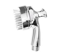 Dog Shower Attachment - 2-in-1 Bath Sprayer with Soft Silicone Scrubbing Br | Integrated Water Flow Switch, High-Pressure Boosting Technology, International Standard 4-Point Interface, Easy-Install Home