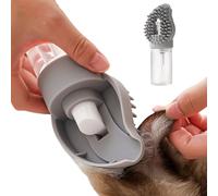 Dog Shower Brush - Puppy Washing Comb, Pet Bath Scrubber, Coat Shedding Tool, Massaggiatore di Grooming | Cats Dogs Bath Time Relaxation For Bathroom Shower Hair Detangling Hygiene Routine