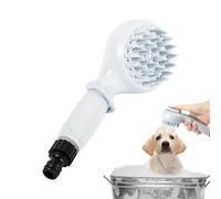 Dog Shower Head - Rondella Portatile Per Cani | Pennello Della Rondella Da Cucciolo, Ideale Per La Pulizia Degli Animali Domestici Nelle Vasche Da Bagno | Guida Per La Doccia Per Animali Domestici Leg