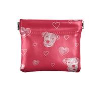 Dog Simple Line Art Valentine Cartoon Donna Piccola Borsa di Cambio in Pelle Portamonete Portatile Portamonete Organizzatori di Soldi per le Donne, cane, semplice, linea, arte, valentina, cartone