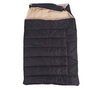 Dog Sleeping Bag Warm Rainproof Portable Outdoor Pet Bed with Pillow for Camping Hiking Backpacking Indoor Outdoor Use Polyester Taffeta Fleece Material 110x70cm