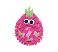 Dog Sniffing Mat - Fruit-Shaped Enrichment Puzzle for Medium Large Breeds | s Felt with Soft Rubber Base, Interactive Sniffing Pad for Feeding Training Playing Indoor Outdoor Garden Yard Fun