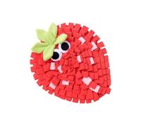 Dog Sniffing Mat, Fun Fruit-Shaped Enrichment Puzzle Toy, Puppy Slow Feeder Sniffing Pad for Medium and Large Breeds, Interactive Training and Playing, Home, Indoor Room, Living, Garden