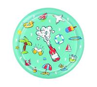 Dog Sprinkler Pad, Outdoor Water Play Mat, Interactive Pet Splash Pool, Foldable Summer Toy, Durevole Cooling for Playground Backyard Indoor Gym Pet Recreation, 39,37 pollici