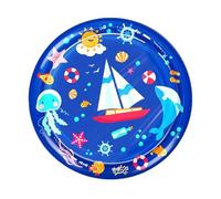 Dog Sprinkler Pad, Outdoor Water Play Mat, Interactive Pet Splash Pool, Foldable Summer Toy, Durevole Cooling for Playground Backyard Indoor Gym Pet Recreation, 39,37 pollici