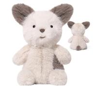Dog Stuffed Animal, Cute Soft Plush Puppy, 9.84 Inches Safe & Sturdy Design, Padded Creature Doll Toy for Babies, Teens, and Adults, Cozy Companion to Sleep