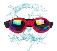 Dog Sunglasses, UV Protection Dog Goggles with Adjustable Strap