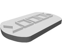 Dog Tag Amiibo per Splatoon 2 Agent 8 Cosplay Indossabile Supporto NFC 3D