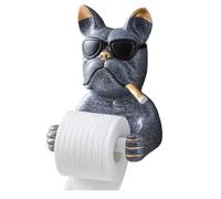 Dog Toilet Paper Holder, Wall Mount Tissue Stand, Cute Bathroom Fixture, Sturdy Decorative Dispenser, Tissue Storage for Hotel, Restaurant, Offices, Reading Room, Boat, Cabin, 6.69x5.12x9.65 inches