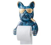 Dog Toilet Paper Holder, Wall Mount Tissue Stand, Cute Bathroom Fixture, Sturdy Decorative Dispenser, Tissue Storage for Hotel, Restaurant, Offices, Reading Room, Boat, Cabin, 6.69x5.12x9.65 inches