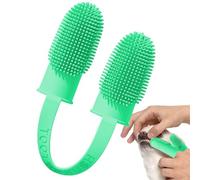 Dog Toothbrush Finger - Riutilizzabile in silicone, 360-Degree -Finger Design, Soft Bristles, Easy Grip | Teeth Cleaning for Dogs, Brush Puppies, Bad Breath Control, Care, Pet Hygiene
