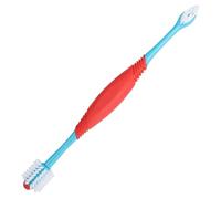 Dog Toothbrushes, doppio testo, spazzola per animali domestici, 0,87 x 8,15 cm, strumento di alimentazione per animali domestici, multiuso per uso domestico, da bagno all'aperto