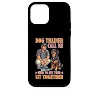 Dog Trainer Call Me to Fix Your Sit Together Custodia per iPhone 12 mini