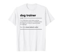 Dog Trainer divertente definizione Maglietta