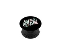 Dog Trainer Paw Print Professor Animal Behaviorist PopSockets PopGrip Adesivo