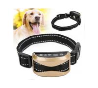 Dog Training Bark Collar Bark Stop Collar with 8 Gears Vibration 7 Gears Sensitivity for Small Medium and Large Dogs