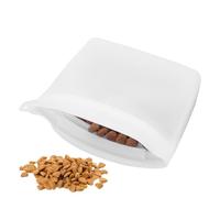 Dog Treat Bag Silicone - Reusable Pet Snack Holder with Clip | Easy Access Training Pouch for Walking Hiking Running Obedience Reward Storage Convenient Portable Design 4.92x3.74x0.98 in