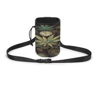 Dog Treats Pouch A Puff in Time Weed Marijuana Dog Treat Training Pouch Pet Dog Out Training Bag Bag Dog Out Training Bag, Un soffio in tempo erba marijuana, Taglia unica, Borsa da addestramento per