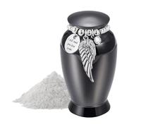 Dog Urn - Dog Urns For Ashes | Metal Memorial Keepsake Ash Container Box | 2.76 Inch Metal Container | Cremation Urns,for Pet Cat Puppy Animal Funeral Remembrance Storage Home Shelf