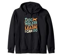 Dog Walker It's The Leash I Can Do Animale canino ---- Felpa con Cappuccio