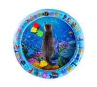 Dog Water Play Mat - Interactive Cooling Pad, Sensory Pet Splash Toy Set | Pet Water Play Mat - Interactive Cooling Sensory Pad Suitable Dogs Cats Indoor Outdoor Daily Exercise Play