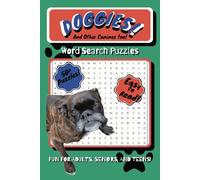 Dog Word Search Puzzle Book: Word Searches with Easy to Read Print about Dogs, Dog Breeds, Canines and More | 6x9 inches, 110 pages | 50+ Puzzles... Gift for Vacation, Holiday, and Free Time