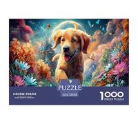 Dog1000 Pezzi Puzzle Difficileanimal Sfida Per Adulti Per Adulti E Bambini Da 14 Anni E Regalo Giocattolo Colorato Per La Famiglia52x38cm/1000pcs