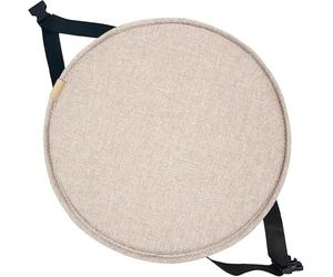 DOGACA Cuscini Rotondi for Sedie 1/2/4 Pezzi, 3cm Spessore Imbottitura, Cuscino Tondo for Sala da Pranzo, Cucina, Ufficio, Giardino e Terrazza - Interno/Esterno(22,2pcs:35cm/14in)