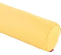 DOGACA Cuscino Cilindrico con Chiusura Cervicale Rotolo Cilindro Cuscinos,40/60/80/100 cm for Letto Divano,Gambe,Schiena(Yellow,15x60cm6x24in)