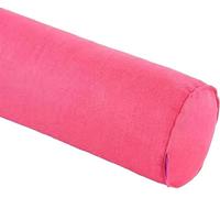 DOGACA Cuscino Cilindrico con Chiusura Cervicale Rotolo Cilindro Cuscinos,40/60/80/100 cm for Letto Divano,Gambe,Schiena(SCARLET,15x60cm6x24in)
