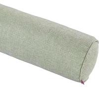 DOGACA Cuscino Cilindrico con Chiusura Cervicale Rotolo Cilindro Cuscinos,40/60/80/100 cm for Letto Divano,Gambe,Schiena(Grass green,20x80cm/8x31in)