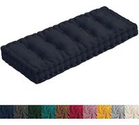 DOGACA Cuscino Panca Dimensioni Personalizzate, Cuscino di Ricambio for Divano Letto e Panche Interni/Esterni, for Panca da Giardino, Cucina, Sala da Pranzo, Altalena(2,35.4x18in/90x45cm)